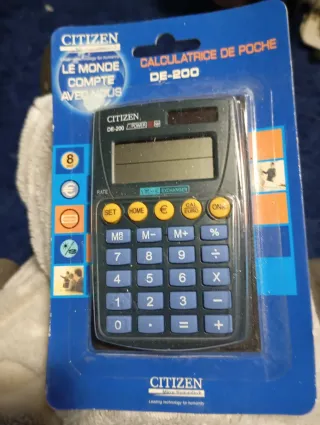 Calculadora Citizen DE-200