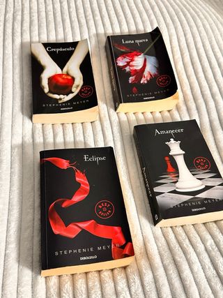 Libros Saga Crepúsculo