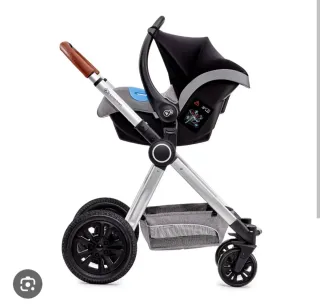 Carro Kinderkraft Veo 3 en 1 Gris