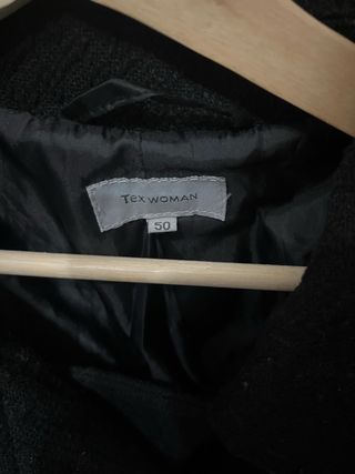 Abrigo Tex Woman Negro y tengo otra en morado