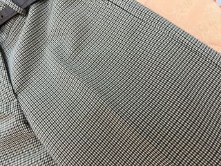 Pantalón cuadros Zara beige/marrón