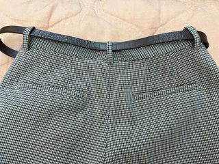 Pantalón cuadros Zara beige/marrón