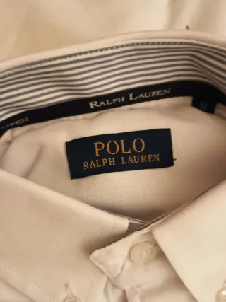 Camisa Polo Ralph Lauren Blanca