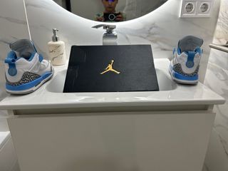 Zapatillas Jordan Niño Azul y Blanco