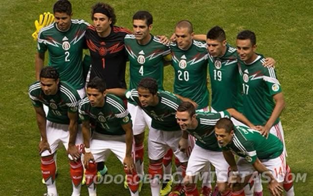 Camiseta selección Mexico 2014