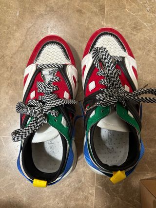 Zapatillas deportivas multicolores