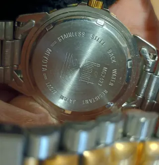 Orologio subacqueo Dumont oro/argento