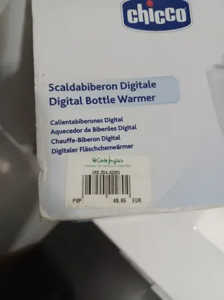 Calienta biberones y potitos Chicco