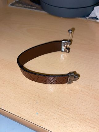 Pulsera Brazalete Cuero Trenzado Uno de 50