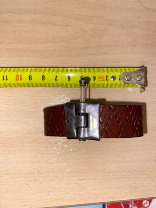 Pulsera Brazalete Cuero Trenzado Uno de 50