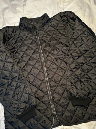 Chaqueta acolchada negra