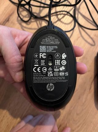 Teclado y ratones USB negros