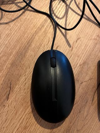 Teclado y ratones USB negros