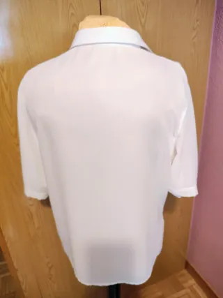 Blusa blanca vintage