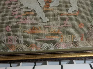 Quadro vintage con angeli