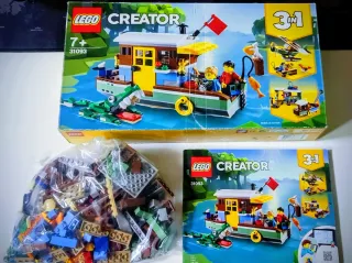 Lego Creator 31093 Barco Casa Flotante