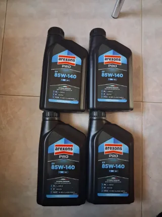 4x Olio Arexons PRO 85W-140 EP