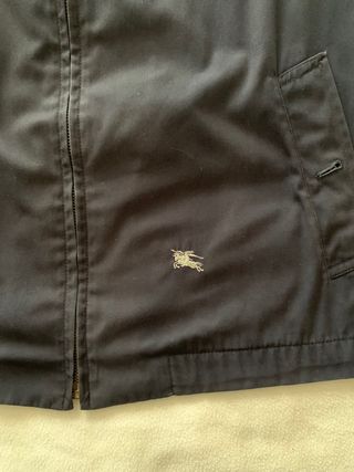 Chaqueta Harrington azul Burberry London Talla XL