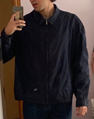 Chaqueta Harrington azul Burberry London Talla XL