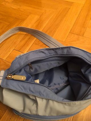 Bolso Nike Gris y Azul