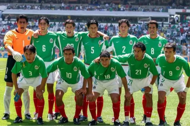 Camiseta selección Mexico 2003/04