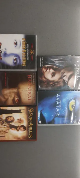 Colección 5 DVD Películas Acción/Suspense