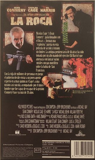 La Roca - Sean Connery, Nicolas Cage