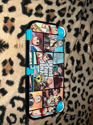 Nintendo Switch Lite azul.