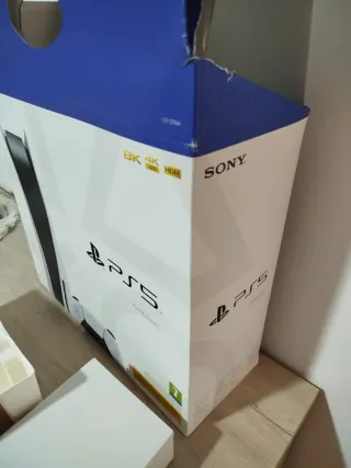 Caja Vacía PS5 Sony