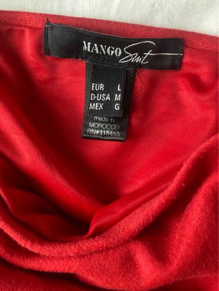 Abito rosso elegante