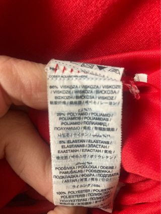 Abito rosso elegante