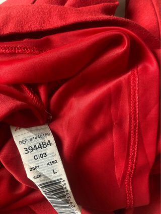 Abito rosso elegante