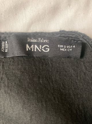 Mango Abito tubino Nero Taglia S