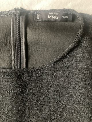 Mango Abito tubino Nero Taglia S