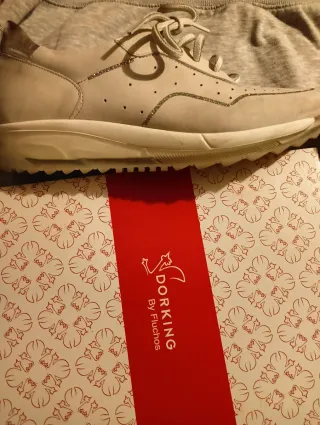 Zapatos Dorking Mujer Beige/Plata