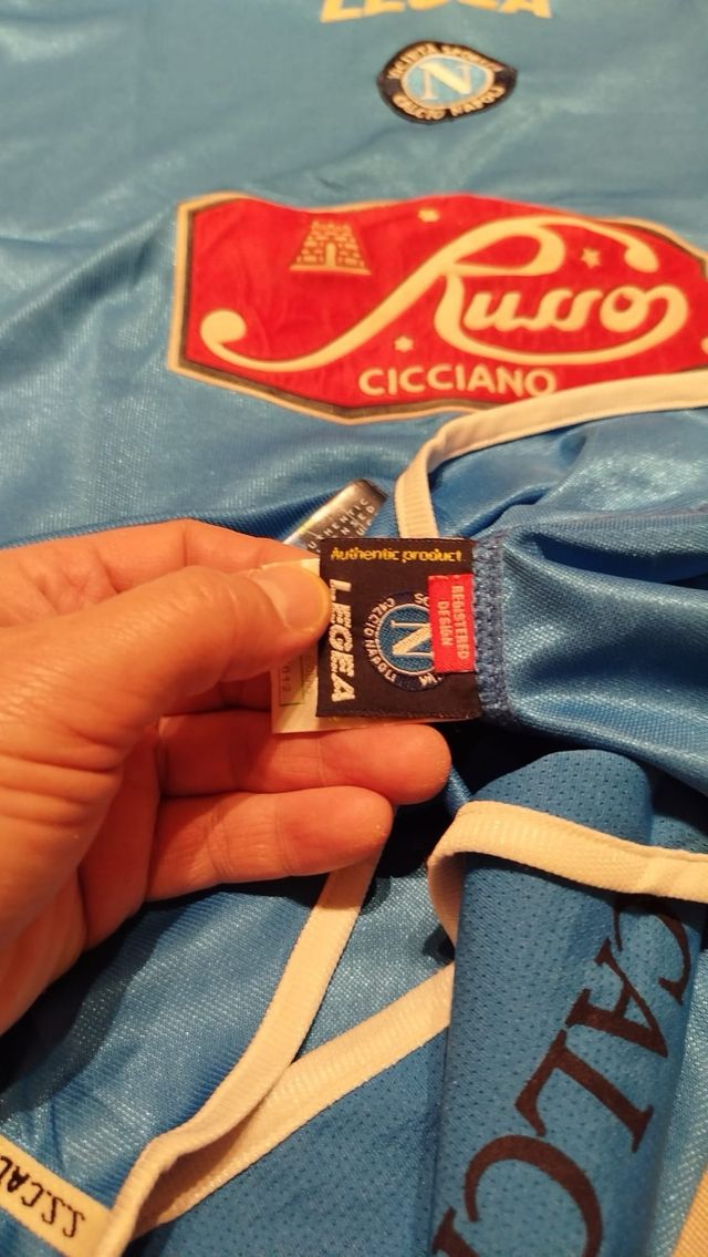 Excelente camiseta  SSC Napoli 2003/04