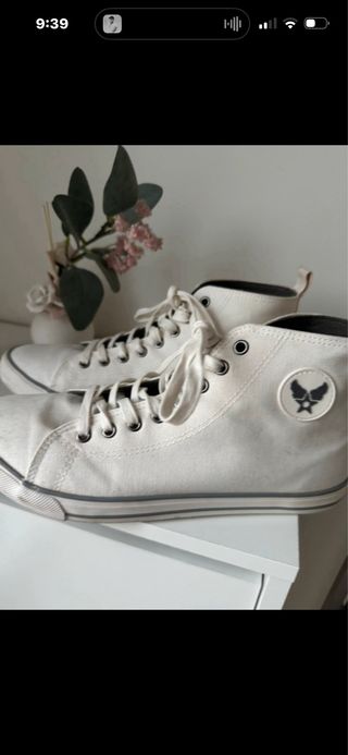 Scarpe uomo Avirex bianche