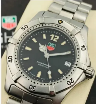 Eslabones TAG Heuer Plata.