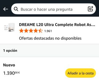 Robot Aspirador Dreame L20 Ultra Complete