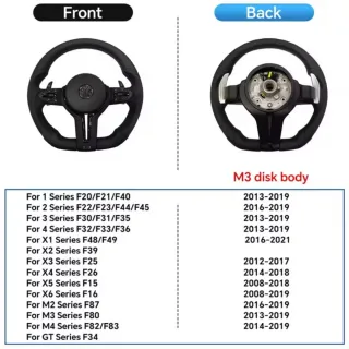 Volante M achatado Series F/X