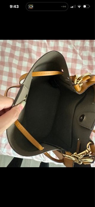 Borsa Ralph Lauren autentica marrone