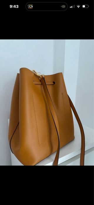 Borsa Ralph Lauren autentica marrone