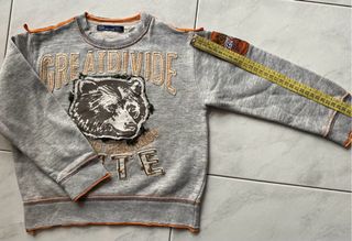 Felpa Ciunga 4 anni orso Great Divide