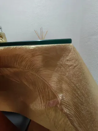 Mesa de comedor con cristal