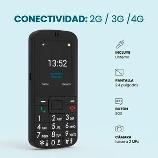 NUEVO! Teléfono Móvil SP1 para Mayores