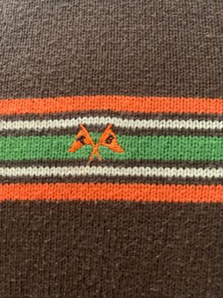 Jersey Thomas Burberry Cremallera Rayas Talla M