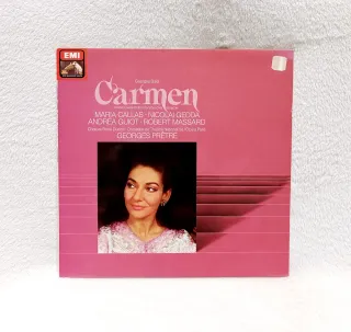 Lp vinilo María Callas "Carmen".
