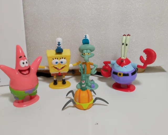 5 Bob esponja personajes..