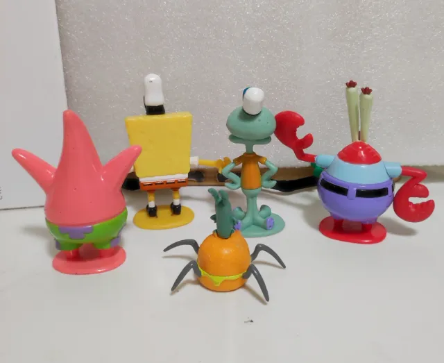 5 Bob esponja personajes..