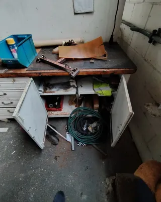 Mesa de trabajo industrial